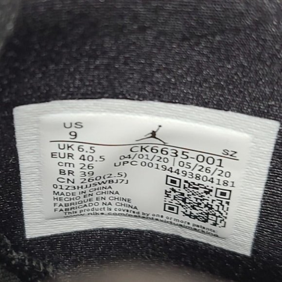 Air Jordan 6 Retro WMNS Tech Chrome CK6635 001 Size 9W NEW - Picture 6 of 12